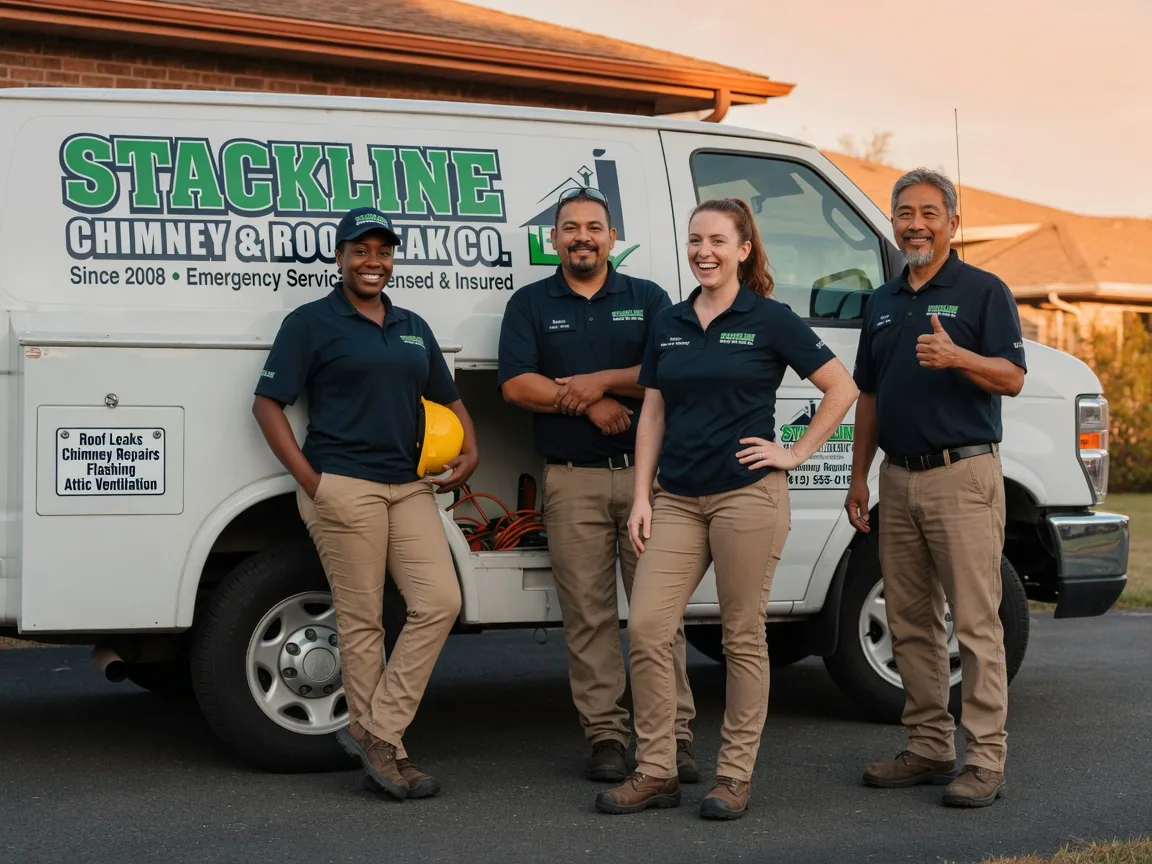 Chimney flashing repair company in Treynor, IA